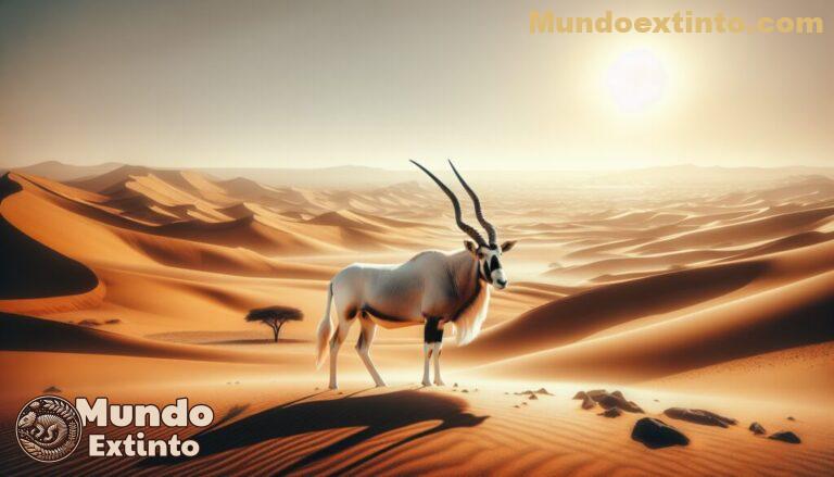 Antílope Addax (África del Norte): en la vanguardia de la extinción