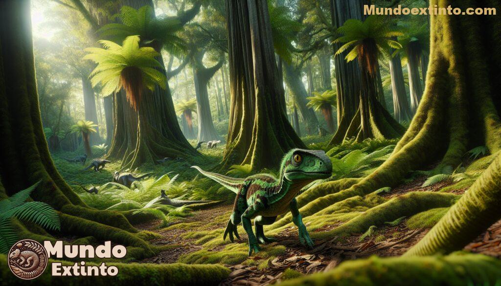 Compsognathus: el dinosaurio miniatura