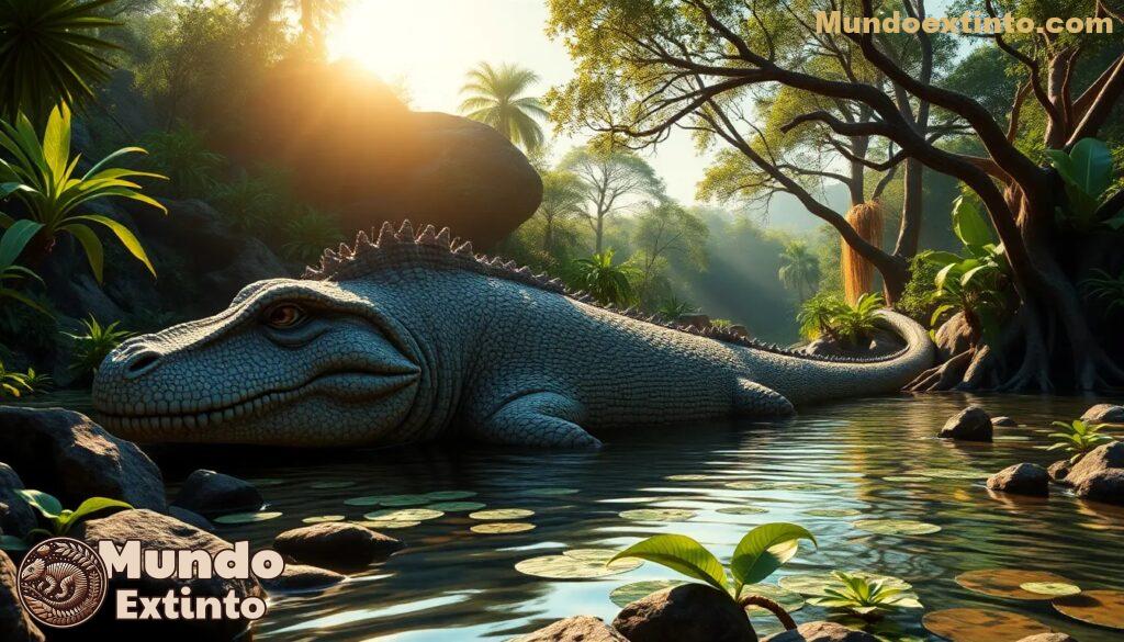 Deinosuchus: el gigante depredador del Cretácico - mesozoico Deinosuchus: el gigante depredador del Cretácico