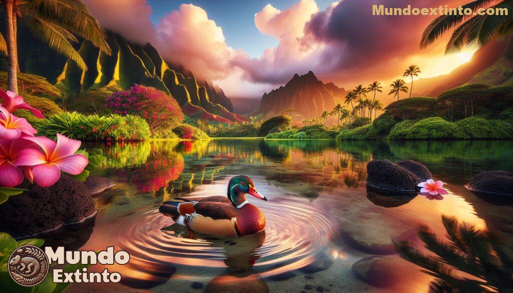 El pato de Hawaii (Hawaii): Especies y curiosidades