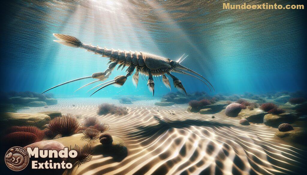 Eurypterus: el enigma del escorpión marino fósil