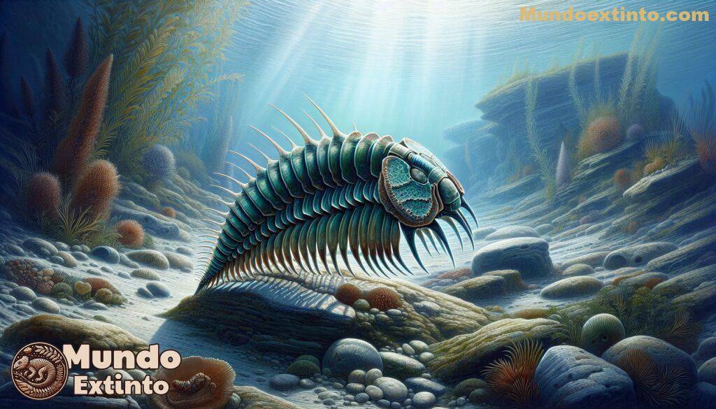 Olenoides: el trilobite del Paleozoico