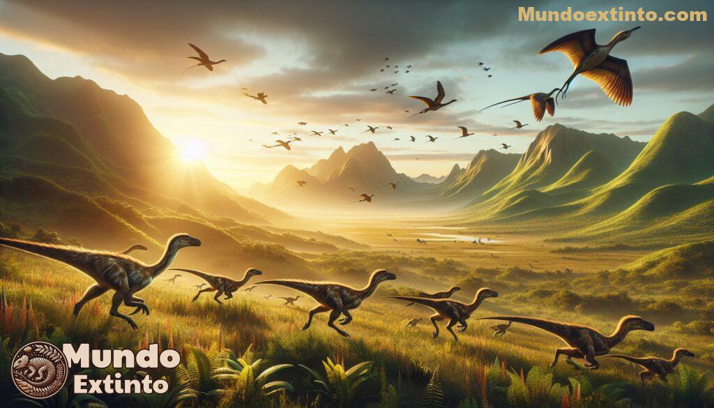 El Gallimimus: El veloz dinosaurio del Cretácico