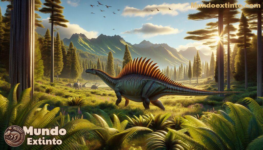 El Hesperosaurus: Un dinosaurio del Jurásico