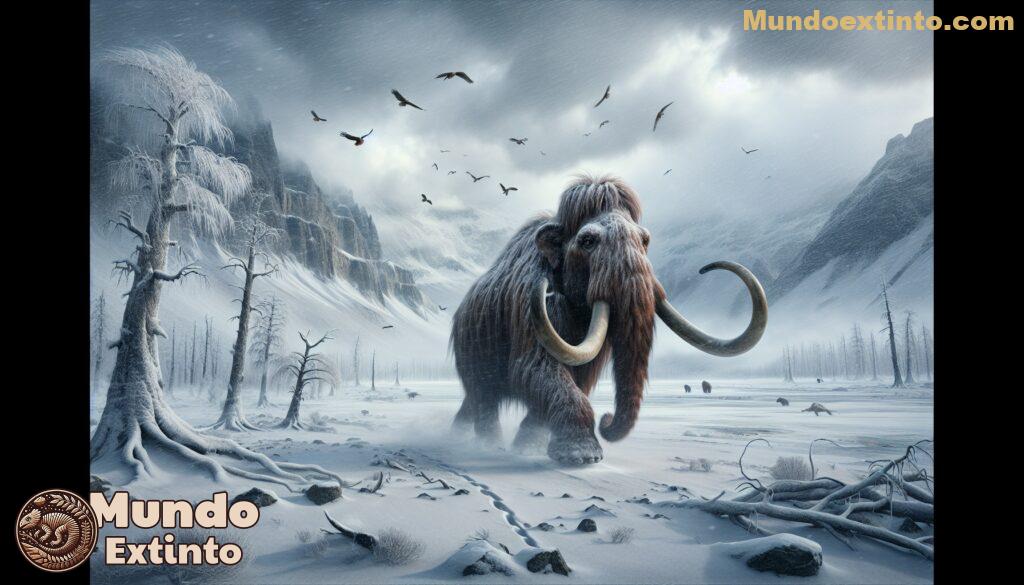 El mamut lanudo (Eurasia y América del Norte)