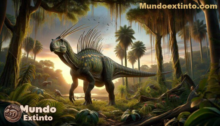 El Tsintaosaurus: Dinosaurio de pico de pato y cresta