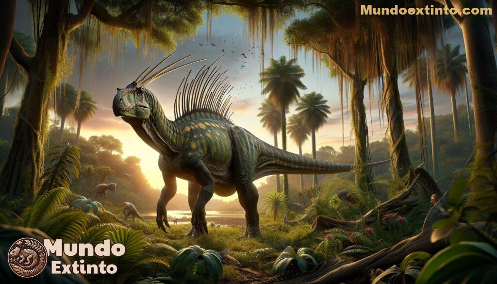 El Tsintaosaurus: Dinosaurio de pico de pato y cresta